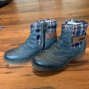 Spring Step | Blue Boots